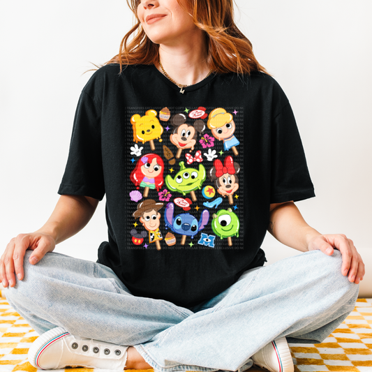 MAGICAL PARK ICE CREAM EXCLUSIVE - CLEAR FILM SCREENPRINT