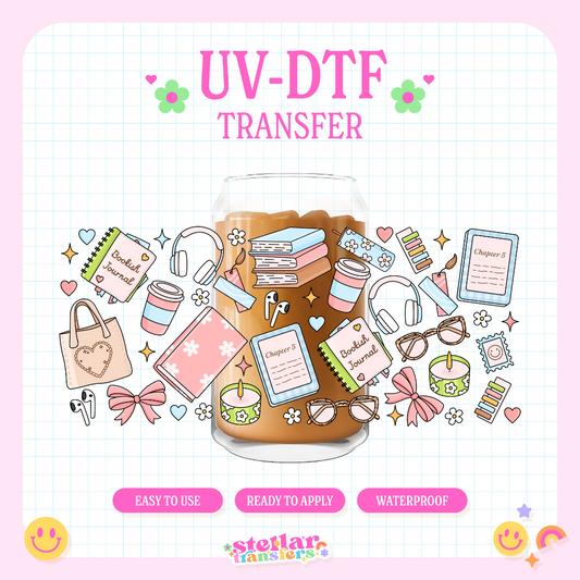 BOOKISH ESSENTIALS - 16 OZ UV DTF