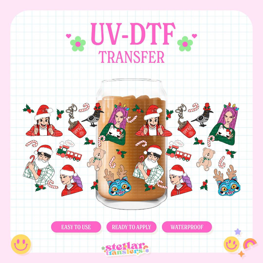 XMAS POP HUNTER - 16 OZ UV DTF