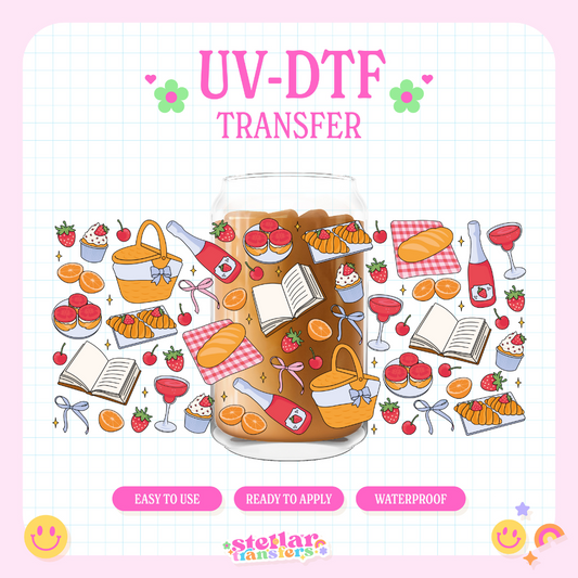 BERRY PICNIC - 16 OZ UV DTF