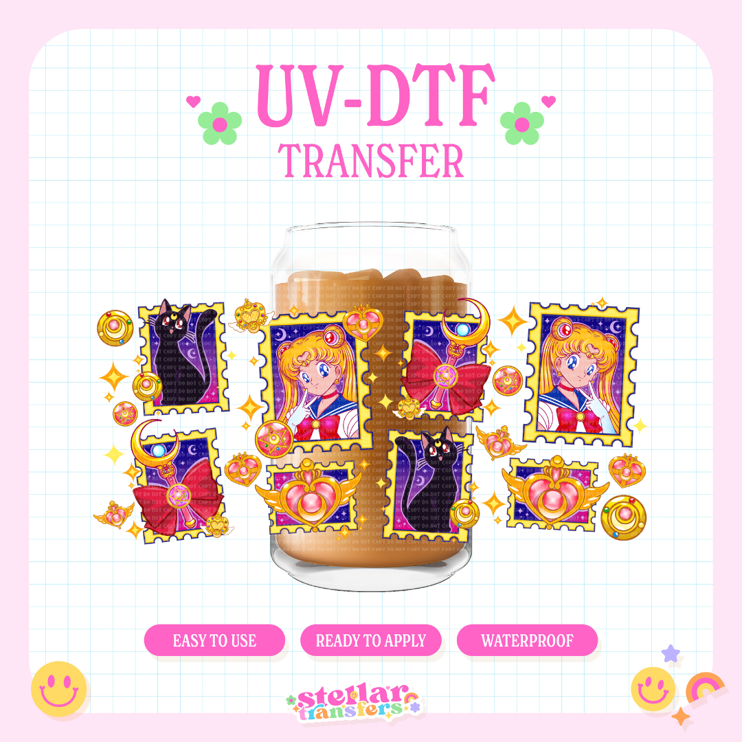SAILOR GIRL - 16 OZ UV DTF