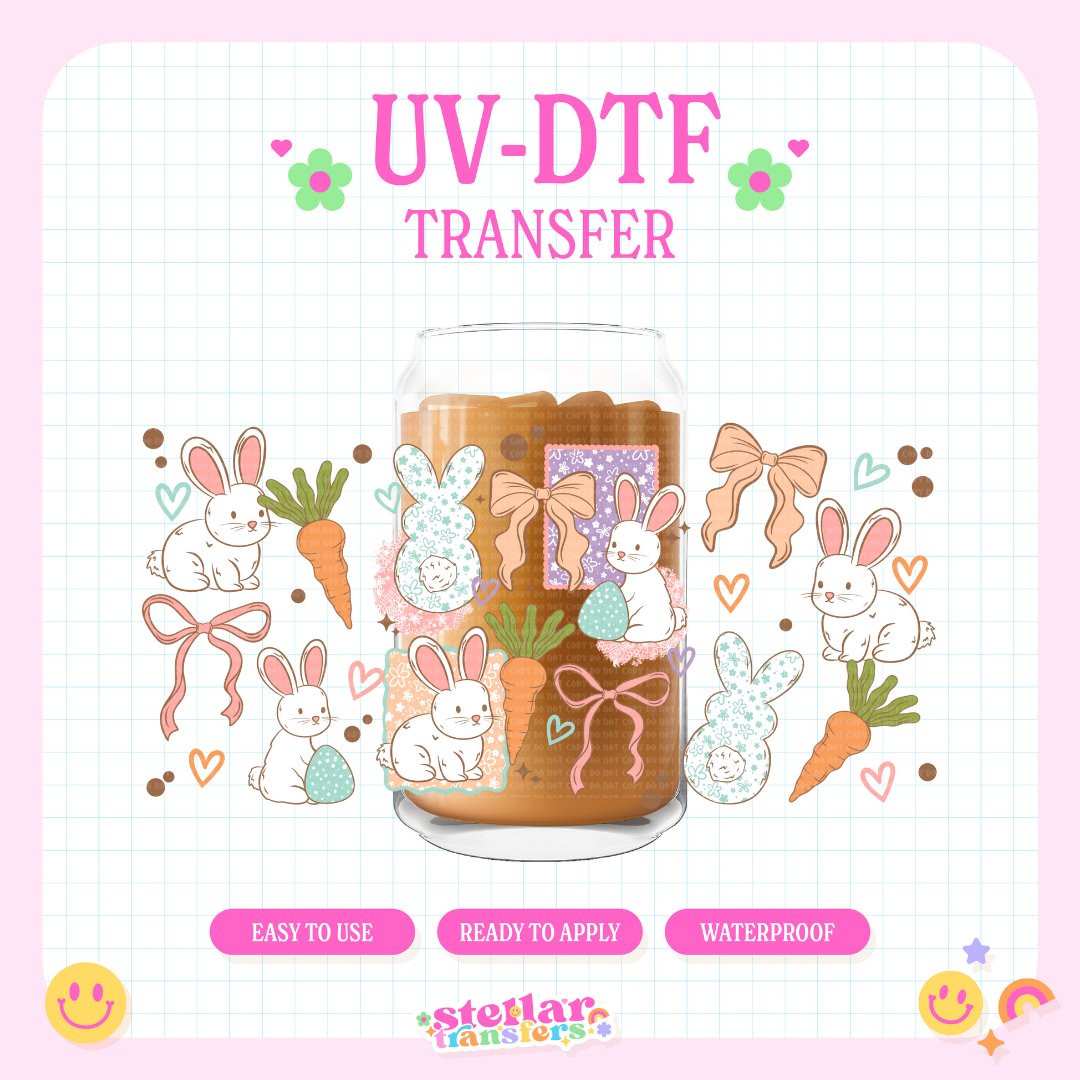COQUETTE BUNNY - 16 OZ UV DTF