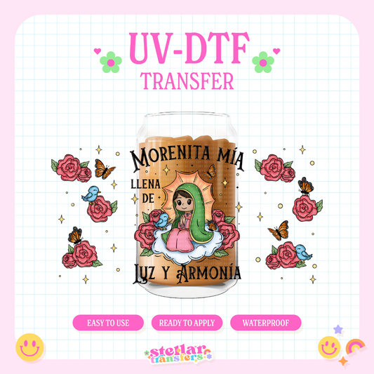 MORENITA MIA - 16 OZ UV DTF