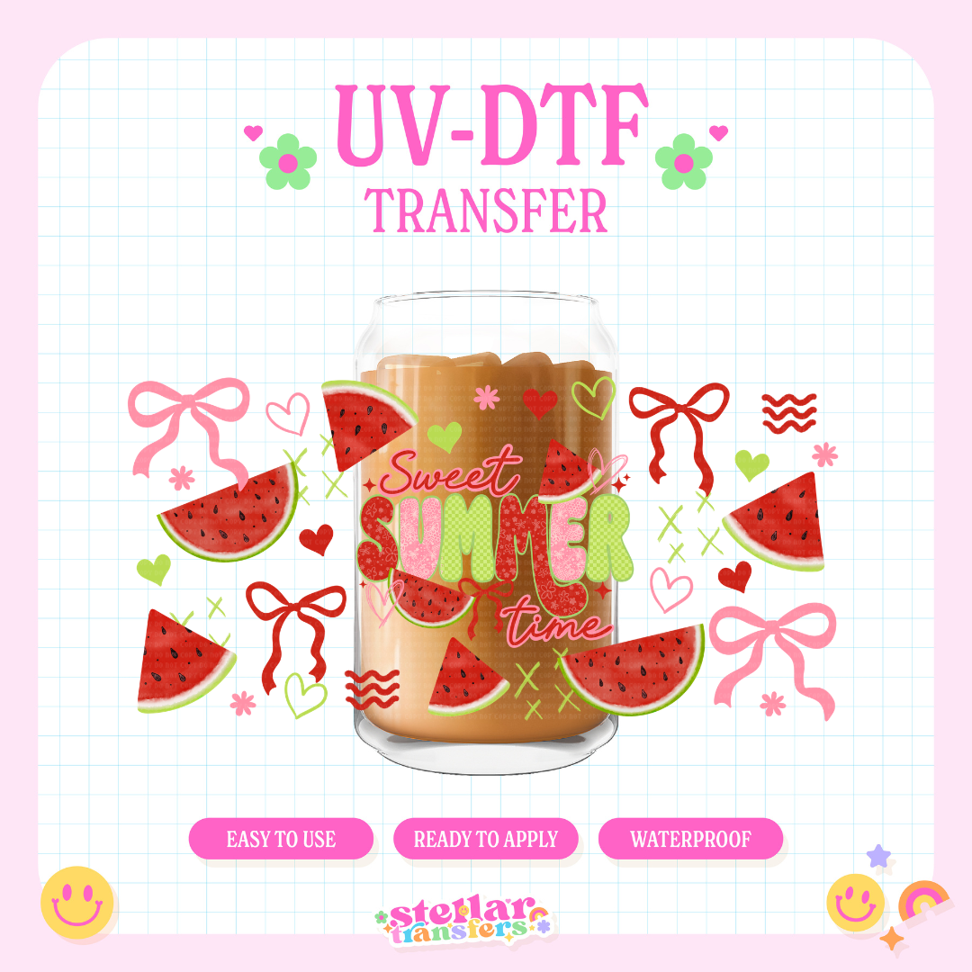 SWEET SUMMER TIME - 16 OZ UV DTF