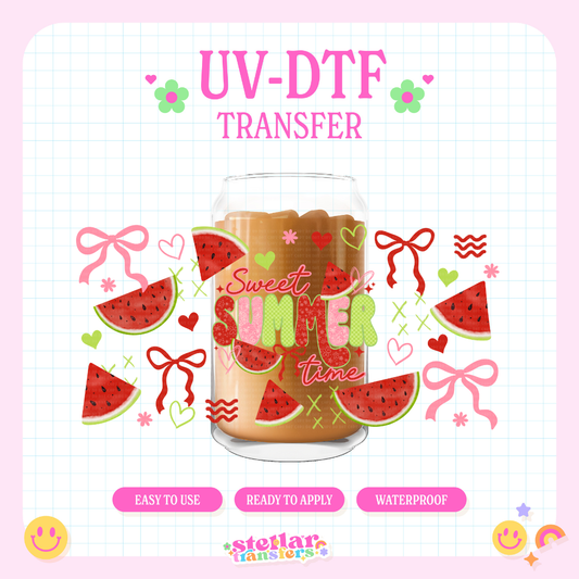 SWEET SUMMER TIME - 16 OZ UV DTF