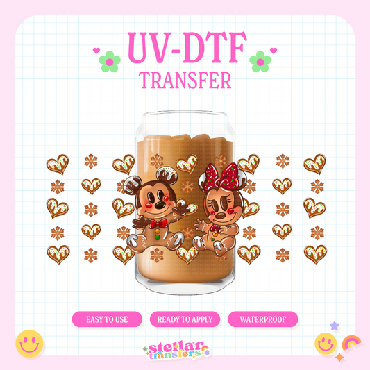 M & M GINGERBREAD - 16 OZ UV DTF