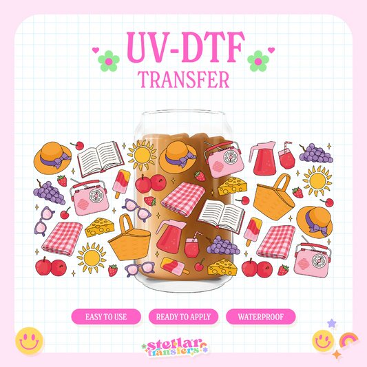 PICNIC ESSENTIALS - 16 OZ UV DTF