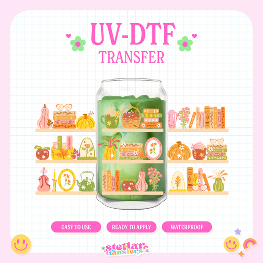 AUTUMN SHELF - 16 OZ UV DTF