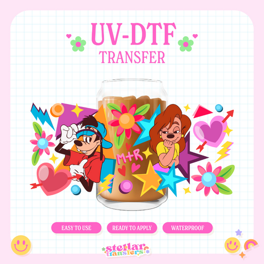 M+R - 16 OZ UV DTF