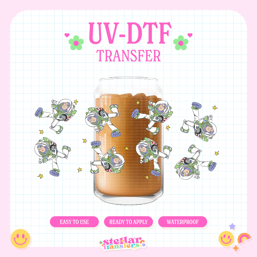 SPACE RANGER - 16 OZ UV DTF