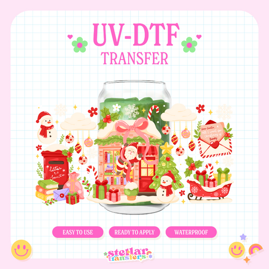 CHRISTMAS BOOKSTORE - 16 OZ UV DTF
