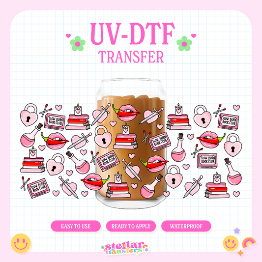 BOOKISH ROMANCE - 16 OZ UV DTF