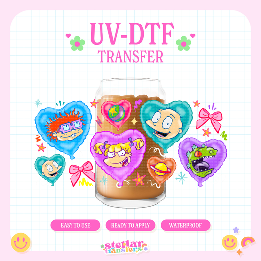 RUG LOVE BALLOONS - 16 OZ UV DTF