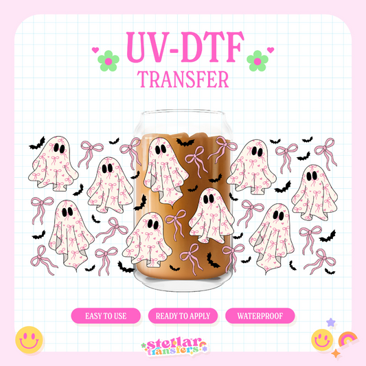COQUETTE GHOSTS  - 16 OZ UV DTF