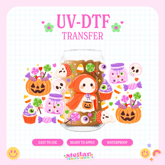 TRICK OR TREAT - 16 OZ UV DTF