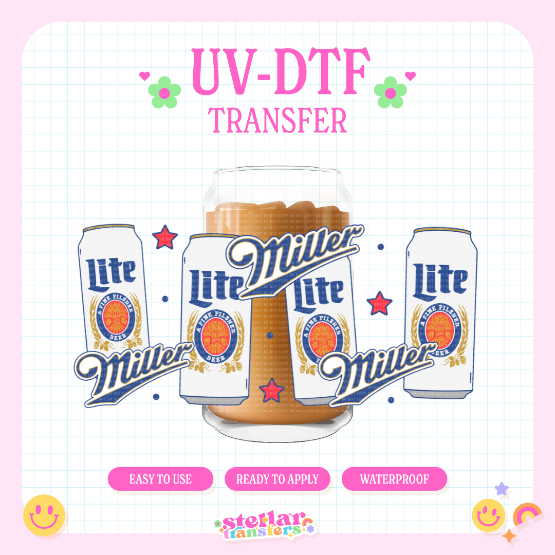 MILLER - 16 OZ UV DTF