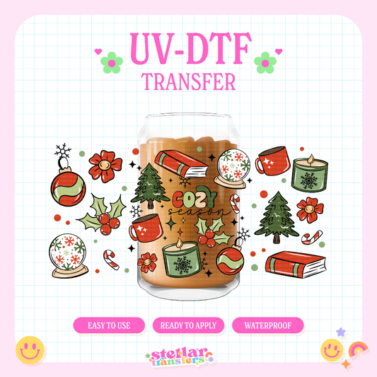 COZY SEASON XMAS - 16 OZ UV DTF
