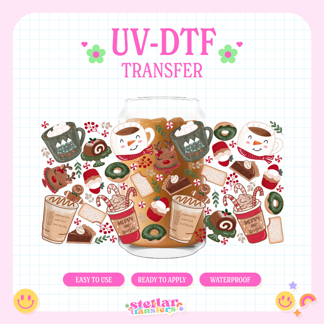 COZY CHRISTMAS - 16 OZ UV DTF