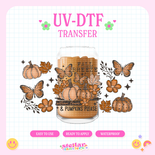 FALL BREEZE PLEASE - 16 OZ UV DTF