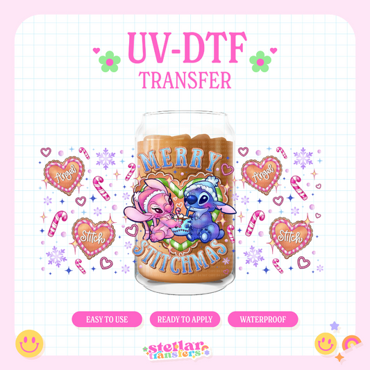 MERRY STITCHMAS - 16 OZ UV DTF