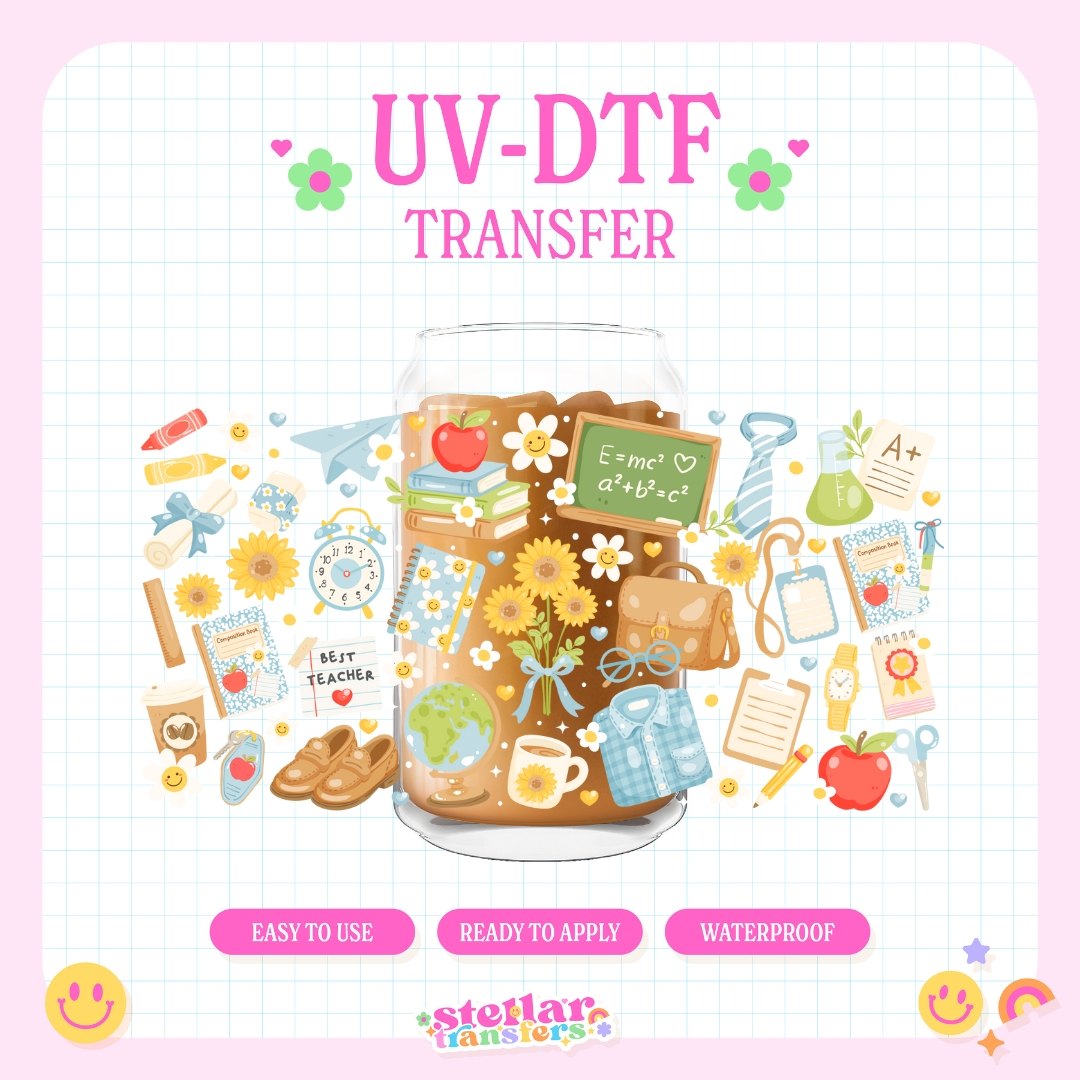 TEACHER APPRECIATION - 16 OZ UV DTF