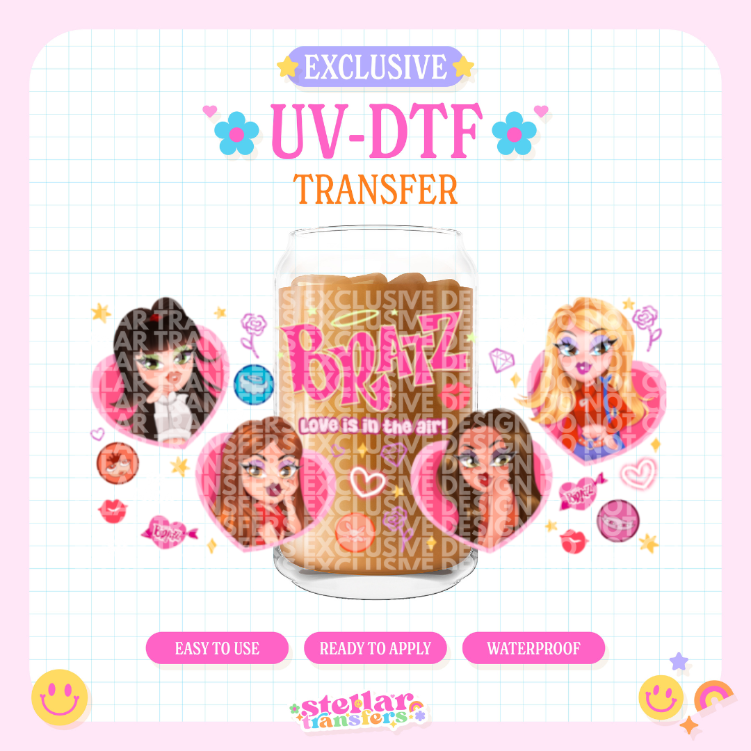 LOVE IS IN THE AIR DOLLZ EXCLUSIVE - 16 OZ UV DTF