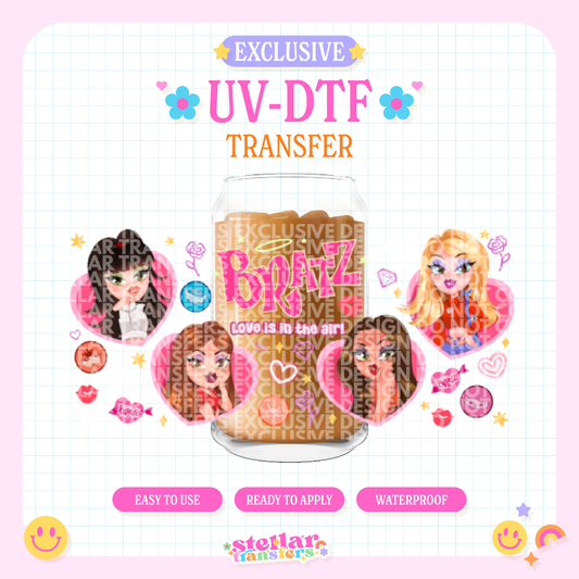 LOVE IS IN THE AIR DOLLZ EXCLUSIVE - 16 OZ UV DTF