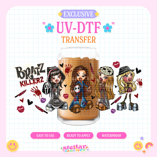 HORROR DOLLZ EXCLUSIVE - 16 OZ UV DTF