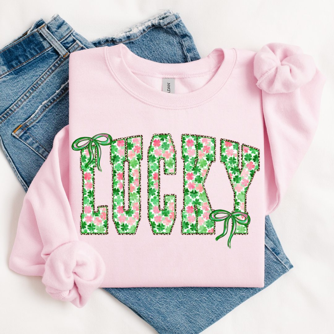 LUCKY - CLEAR FILM SCREEN PRINT