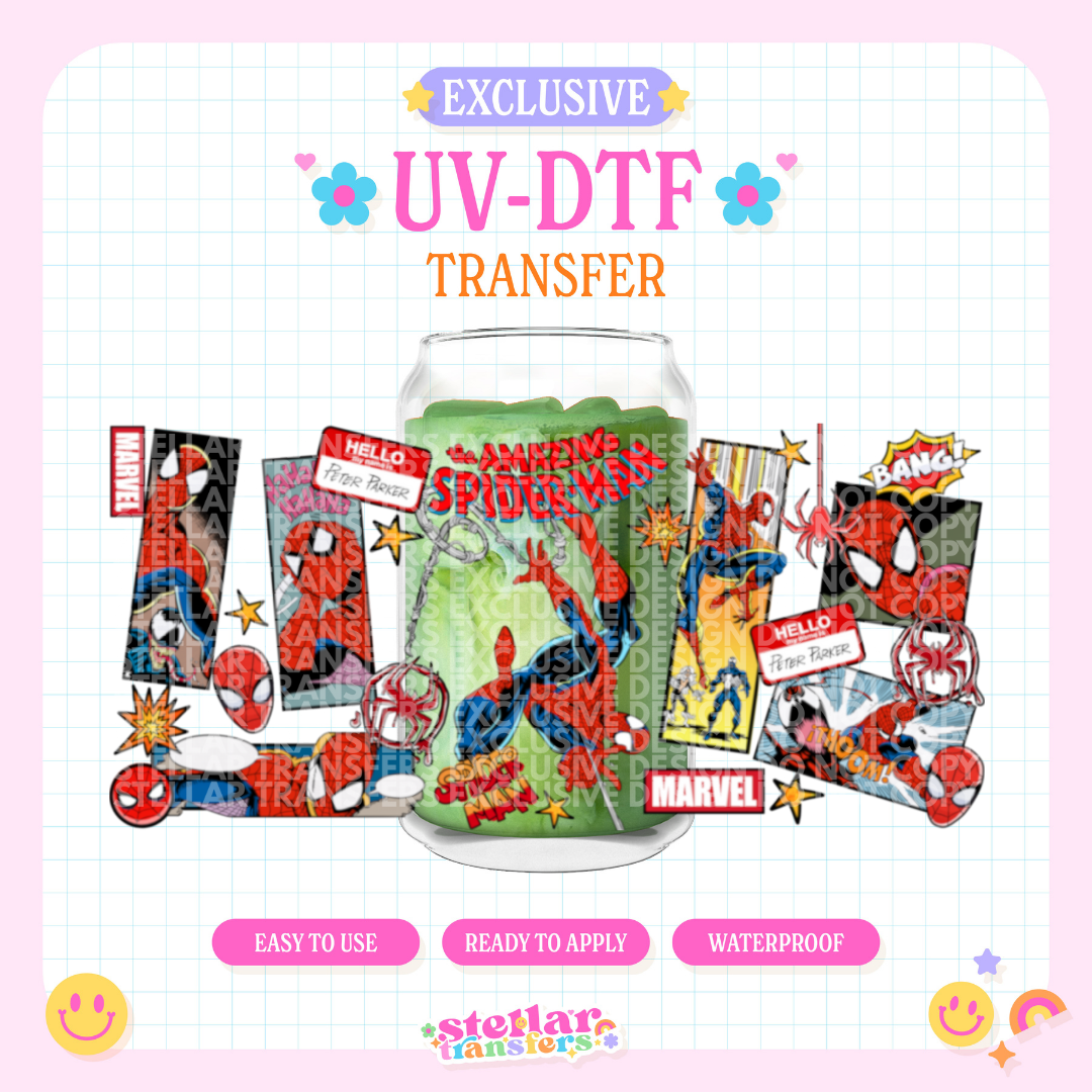 SPIDER GUY EXCLUSIVE - 16 OZ UV DTF
