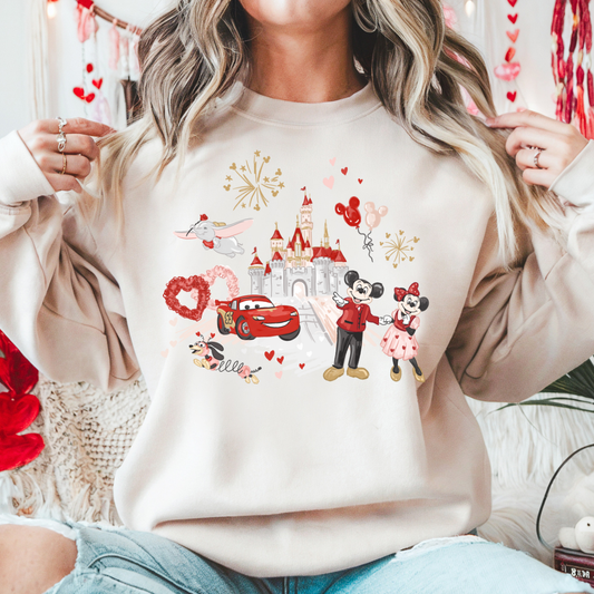 VALENTINE MAGIC PARK - CLEAR FILM SCREEN PRINT