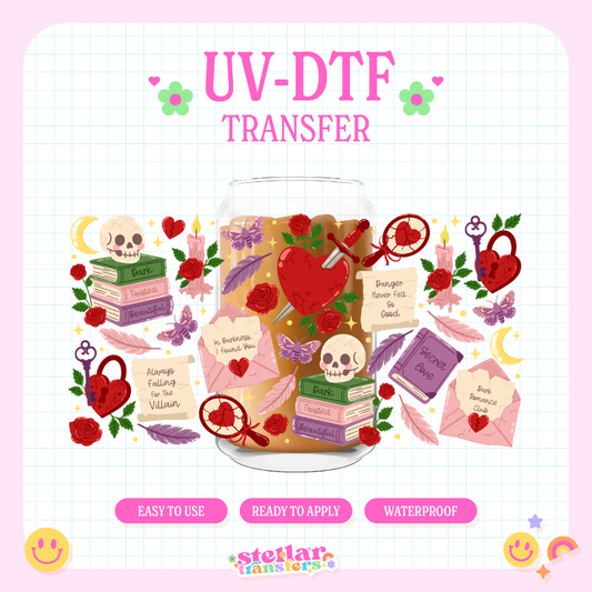 LOVER DARK ROMANCE - 16 OZ UV DTF