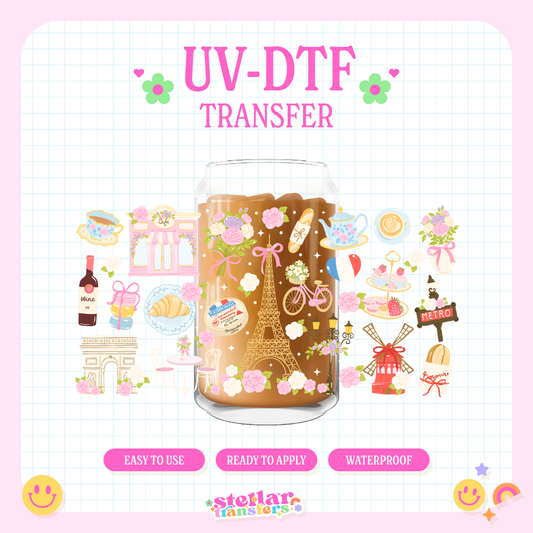 PARIS - 16 OZ UV DTF