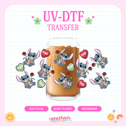 ALIEN CUTE HUGS - 16 OZ UV DTF