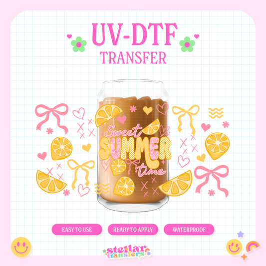 SWEET SUMMER TIME - 16 OZ UV DTF