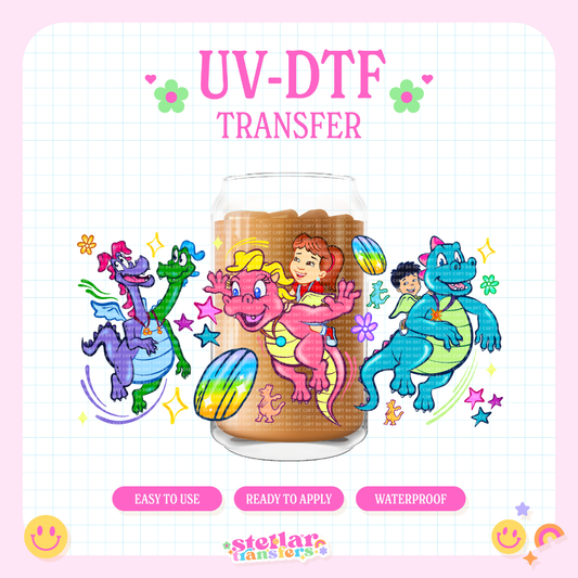 DRAGONS - 16 OZ UV DTF