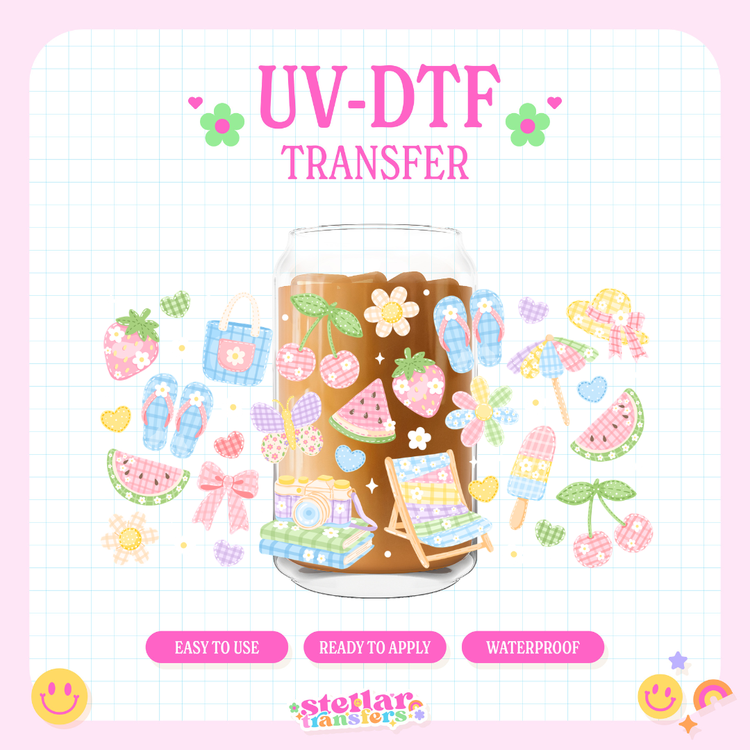SUMMER SEASIDE - 16 OZ UV DTF