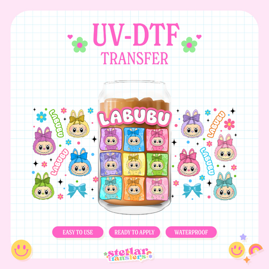 LABU MONSTERS - 16 OZ UV DTF