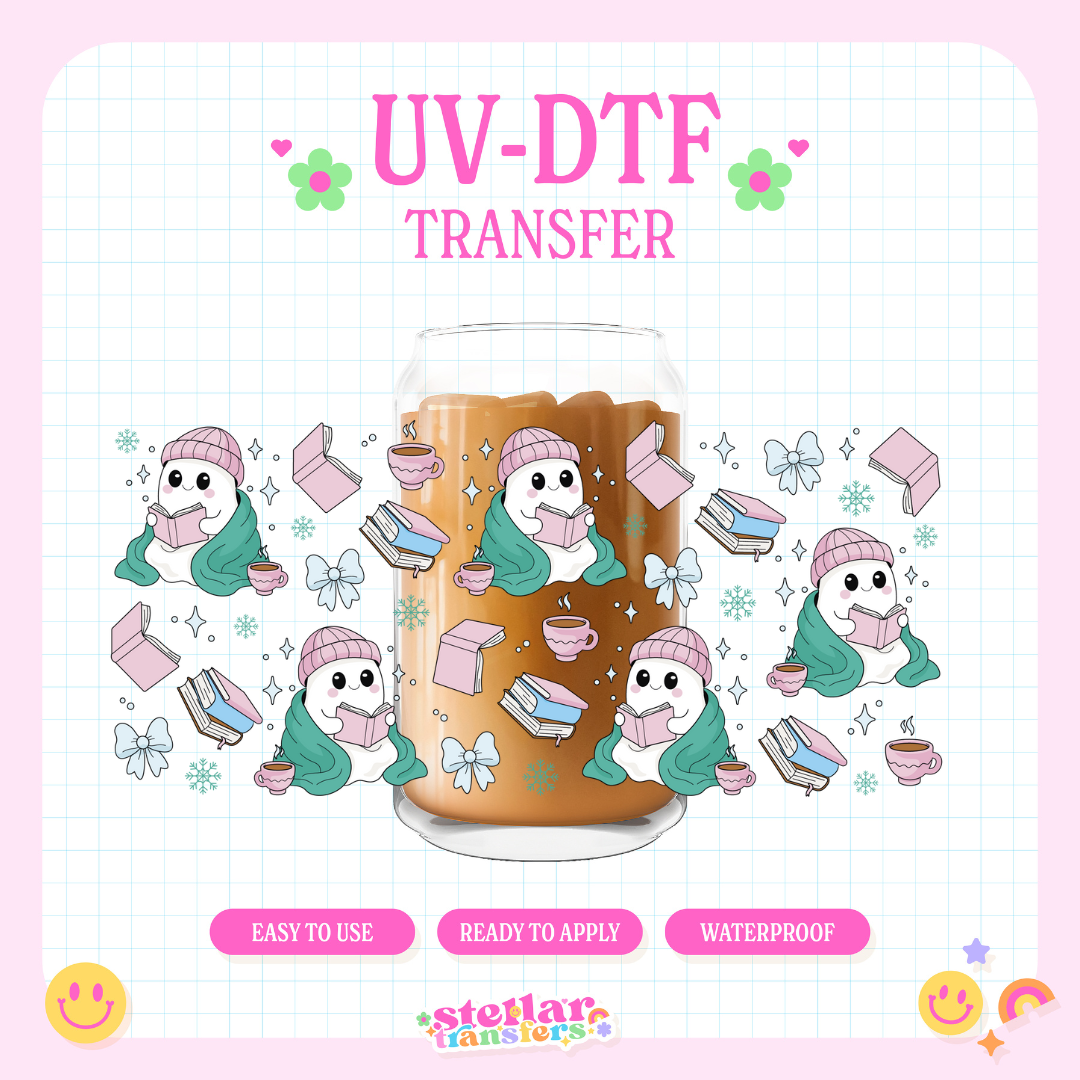 COZY READS - 16 OZ UV DTF