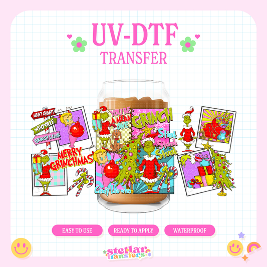 YOURE A MEAN ONE MR - 16 OZ UV DTF