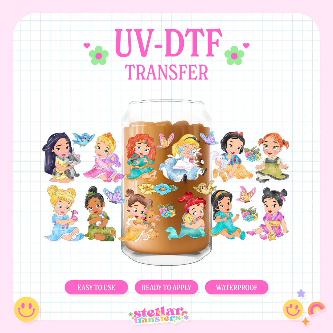 LITTLE PRINCESSES - 16 OZ UV DTF