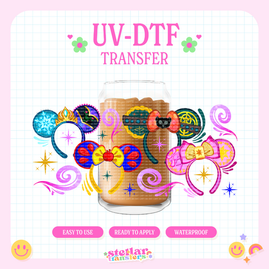 PRINCESS MAGIC EARS - 16 OZ UV DTF