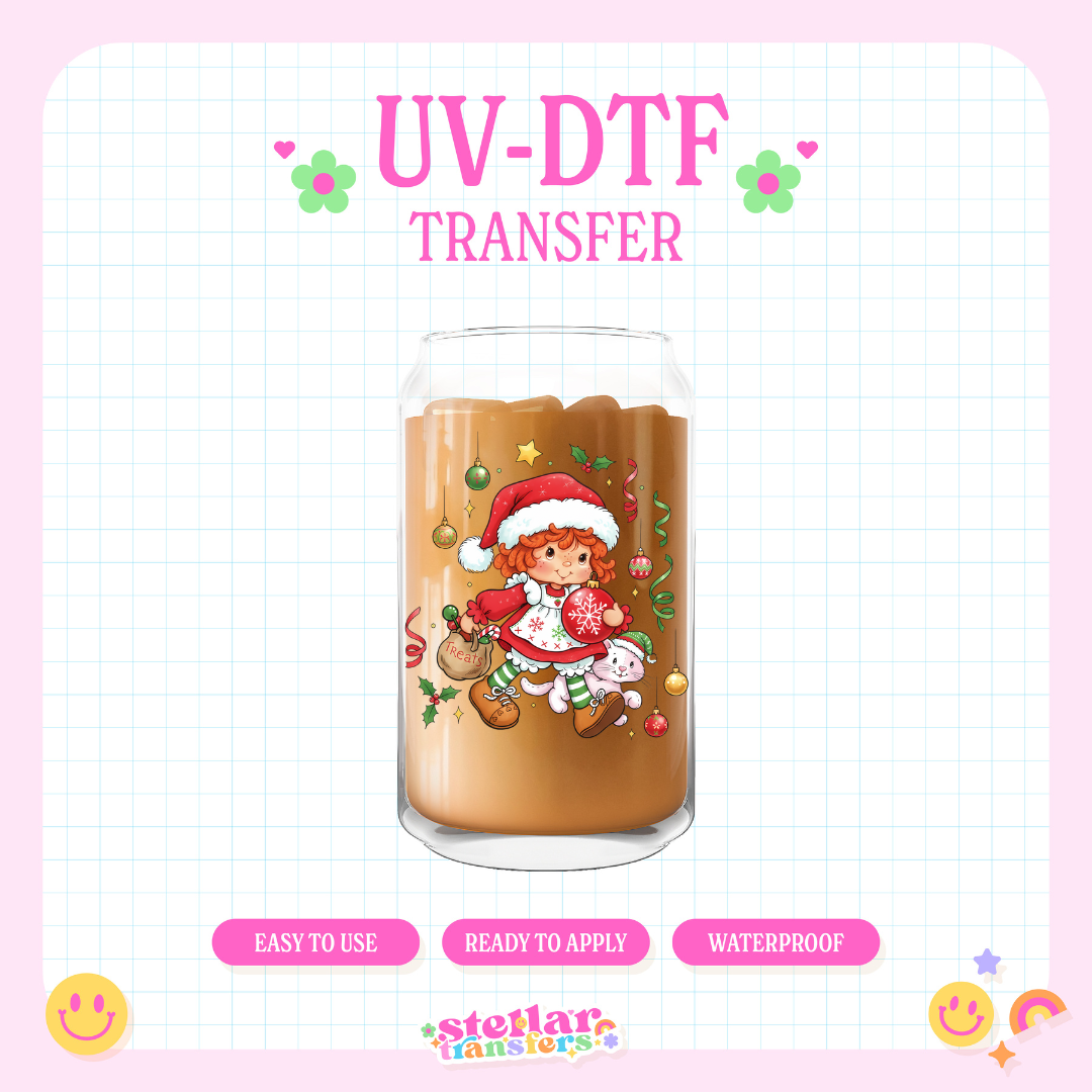 SHORTCAKE GIRL - UV DTF DECAL