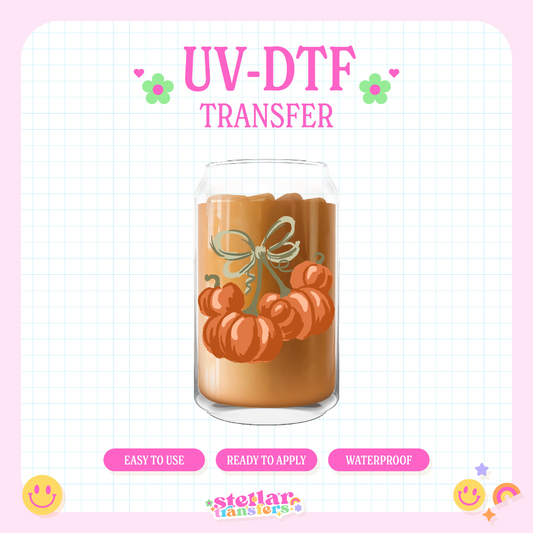 PUMPKIN CHERRY - UV DTF DECAL