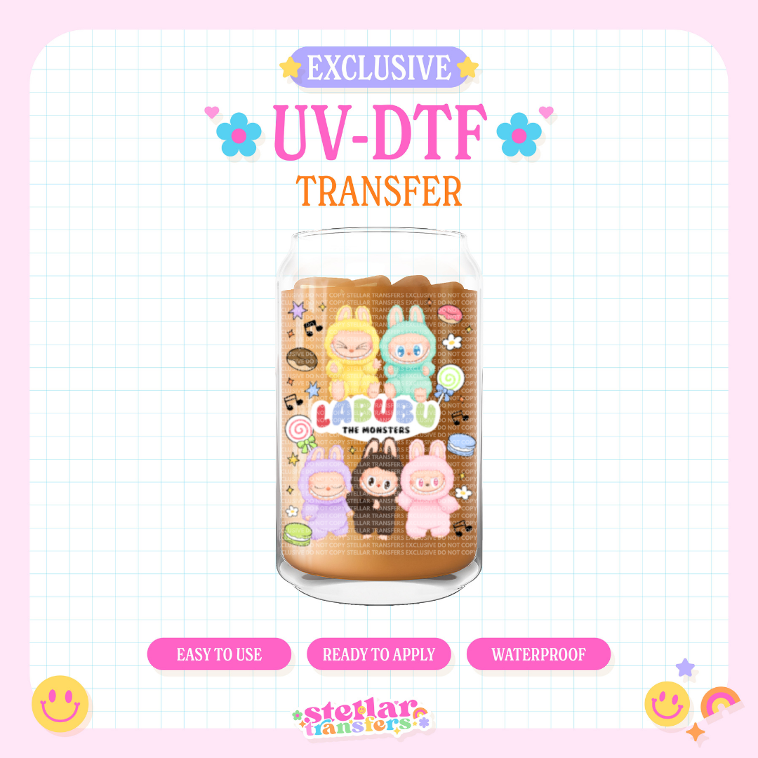 BUBU MONSTERS EXCLUSIVE - UV DTF DECAL