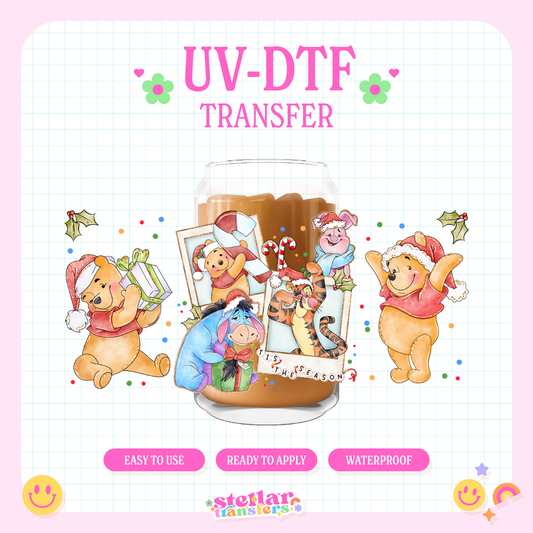 WP CHRISTMAS - 16 OZ UV DTF