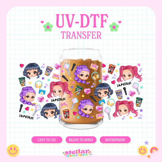 HUNTER GIRLS - 16 OZ UV DTF