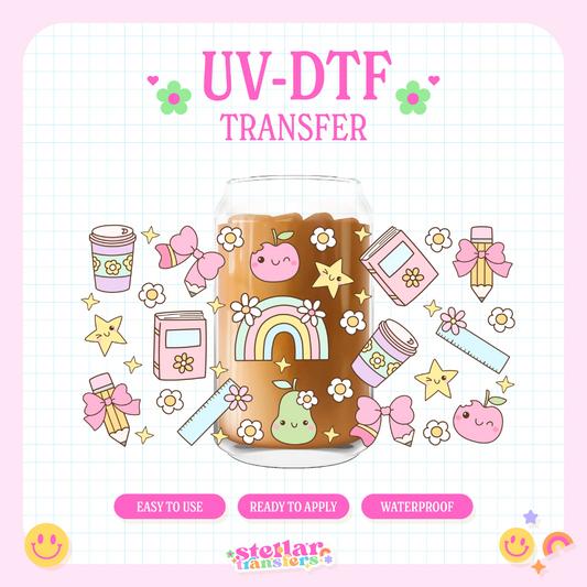 TEACHER DOODLES - 16 OZ UV DTF