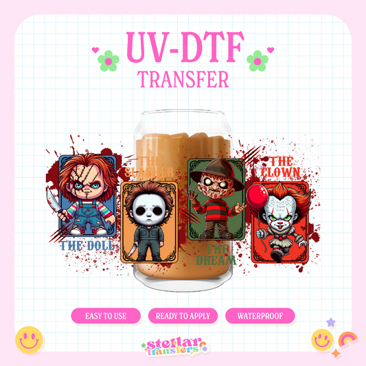 HALLOWEEN BUDDIES - 16 OZ UV DTF