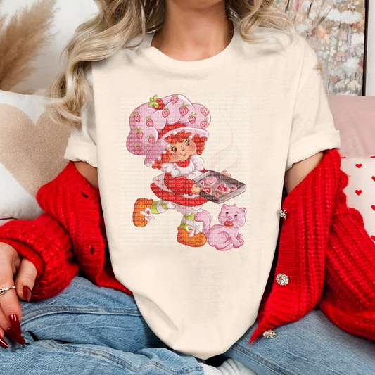 VDAY SHORTCAKE EXCLUSIVE - CLEAR FILM SCREEN PRINT